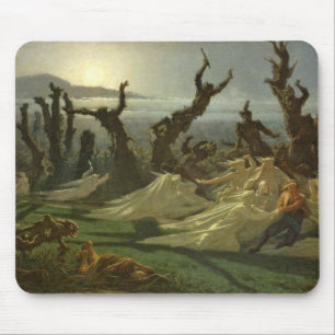 Tapis De Souris Les Lavandieres de la Nuit c.1861