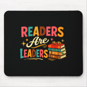 Tapis De Souris Les lecteurs sont des leaders amusants bibliophile