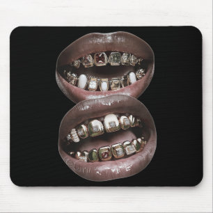 Tapis De Souris Les lèvres des femmes Imprimer Graphique Y2k 2000 