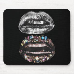 Tapis De Souris Les lèvres des femmes Imprimer Graphique Y2k 2000 
