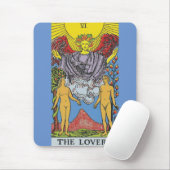 Tapis De Souris Les Lovers Tarot Card Tarots Lecture (Avec souris)