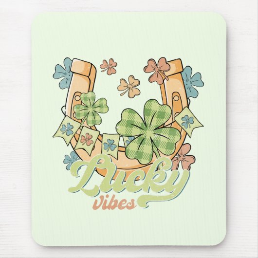 Tapis De Souris Les Lucky Vibes de St. Patrick (Devant)