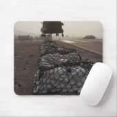 Tapis De Souris Les marines attachent des charges de traîneau (Avec souris)