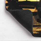 Tapis De Souris Les marins travaillent sur un avion Hawkeye E-2C (Coin)