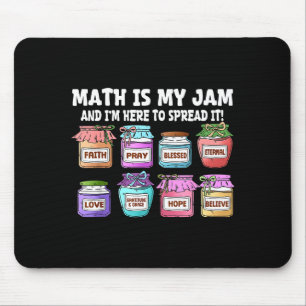 Tapis De Souris Les Maths Sont Ma Passion Et Je Suis Là Pour Les R