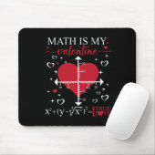 Tapis De Souris Les maths sont ma Saint-Valentin Géométrie Prof de (Avec souris)