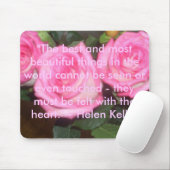 Tapis De Souris "Les meilleures et les plus belles choses i… (Avec souris)
