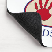 Tapis De Souris Les meilleures mains de Papou vers le bas (Coin)