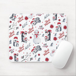 Tapis De Souris Les Meilleurs Pingouins de Noël