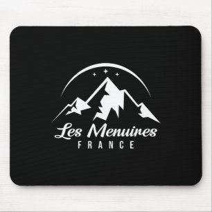 Tapis De Souris Les Menuires France Station De Ski Ski Snowboard