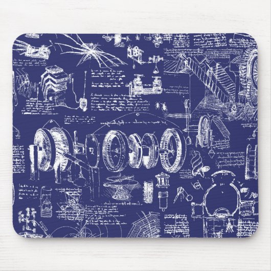 Tapis De Souris Les modèles //de da Vinci (Devant)