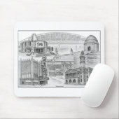 Tapis De Souris Les monuments historiques du canton de l'Ohio (Avec souris)
