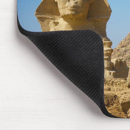 Tapis De Souris Les monuments | Sphinx & Pyramide d'Egypte (Coin)