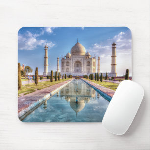Tapis De Souris Les monuments Taj Mahal Sunrise