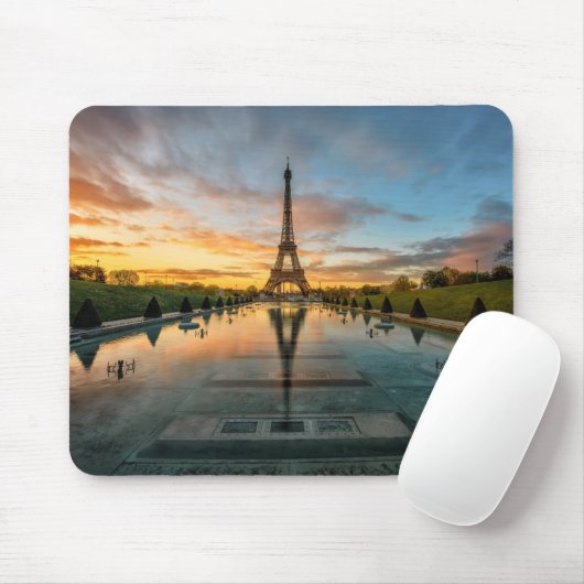 Tapis De Souris Les monuments | Tour Eiffel (Avec souris)
