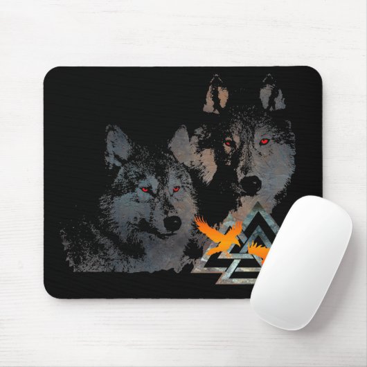 Tapis De Souris Les norses Mousepad (Avec souris)