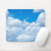 Tapis De Souris Les nuages du ciel bleu ciel Arrière - plan Ciel p (Avec souris)