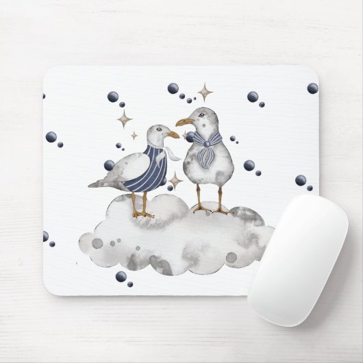 Tapis De Souris Les oiseaux de plage (Avec souris)