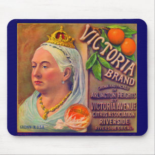 Tapis De Souris Les oranges de la marque Victoria étiquette dans l