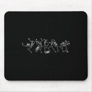 Tapis De Souris Les os Sec Vivent Ezekiel 37 Halloween Squelette