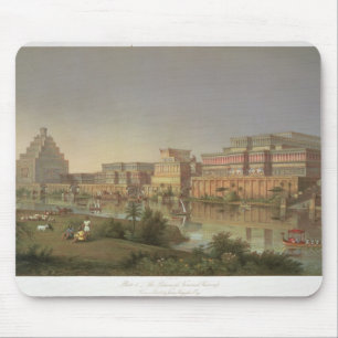 Tapis De Souris Les palais de Nimrud ont reconstitué, une