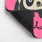 Tapis De Souris Les pandas I aiment ma tante (Coin)
