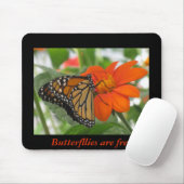 Tapis De Souris Les papillons sont libres (Avec souris)