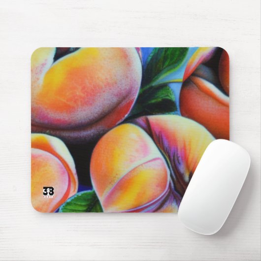 Tapis De Souris Les pêches (Avec souris)