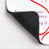 Tapis De Souris Les petites femmes "profile" le mousepad (Coin)