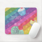 Tapis De Souris Les petits gâteaux sont mousepad d'amour (Avec souris)