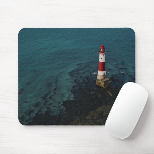 Tapis De Souris Les phares | Beachy Head Lighthouse England (Avec souris)