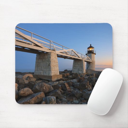 Tapis De Souris Les phares | Phare de Port Clyde Maine (Avec souris)