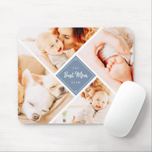 Tapis De Souris Les photos de Best Maman Ever Modern Custom