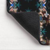 Tapis De Souris Les pingouins dans la nuit..... (Coin)