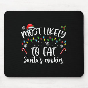 Tapis De Souris Les Plus Susceptibles De Manger Des Cookies Père N