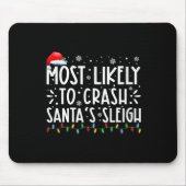 Tapis De Souris Les Plus Susceptibles D'Écraser Père Noël En  Un S (Devant)