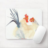 Tapis De Souris Les poulets Mousepad d'amour (Avec souris)