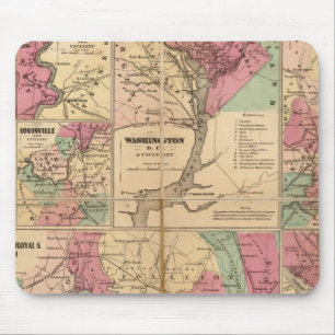 Tapis De Souris Les projets de ports américains de Colton