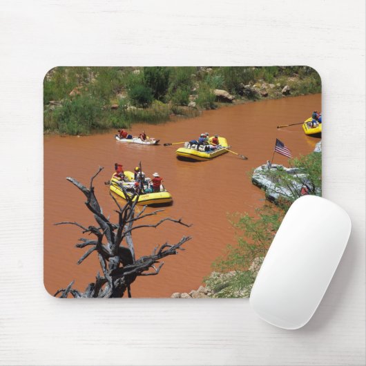 Tapis De Souris Les radeaux à propulsion automobile se transformen (Avec souris)