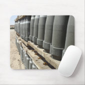 Tapis De Souris Les rangées de munitions sont empilées et préparée (Avec souris)