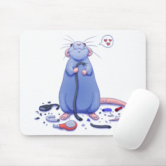 Tapis De Souris Les rats 'n câble Mousepad (Avec souris)