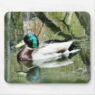 Tapis De Souris Les réflexions Mousepad- de Mallard Drake