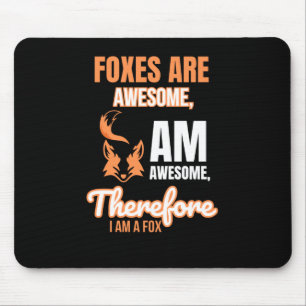 Tapis De Souris Les Renards Sont Superbes - Drôle Sticker Design F