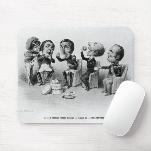 Tapis De Souris Les Rois absolus Forced pour avaler la pilule (Avec souris)