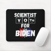 Tapis De Souris Les Scientifiques Votent Pour Biden (Avec souris)