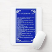 Tapis De Souris Les SECRETS de la VIE par LEVINE de BERNARD (Avec souris)