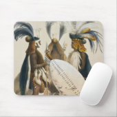 Tapis De Souris Les soldats de zoulou d'Army du Roi Panda's, (Avec souris)