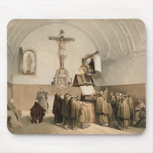 Tapis De Souris Les sonneries de Bell à l'éloquence du Capucines, (Devant)