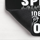 Tapis De Souris Les sourcils Parlent Plus Haut Que Les Mots Sensib (Coin)