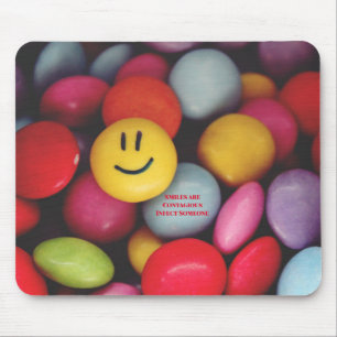 Tapis De Souris Les sourires sont contagieux